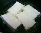 Hình bước làm 1 của món Đậu Hủ Chiên Sốt Ngũ Sắc (Món Chay)