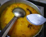 A picture of step 4 of Dal Tadka (Goan style).