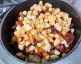 Une image de l'étape 5 de Compote de pommes, quetsches et prunes d’ente à la vanille.