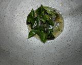 A picture of step 1 of Maysore chutney with imli.
