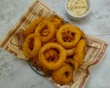 Foto langkah ke 4 dari resep Onion Rings Crispy.