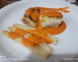 Foto del paso 6 de la receta: Suprema de merluza con salsa de piquillos