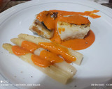Foto del paso 6 de la receta: Suprema de merluza con salsa de piquillos