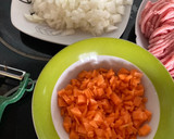 Foto del paso 2 de la receta: Lasaña de pollo y pavo