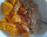 Foto del paso 2 de la receta: Avena con mango y cacahuates
