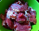 Foto langkah ke 1 dari resep Daging Sengkel Bumbu Kemiri.