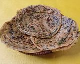 A picture of step 7 of Masala laccha paratha with aloo matar in tomato gravy.