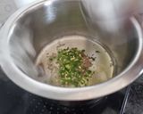 A picture of step 1 of Moraiyo (spiced up).