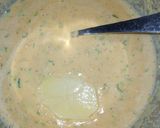 A picture of step 6 of Coriander Potato Fritters.