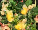 Foto langkah ke 4 dari resep Potato spinach.