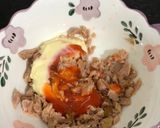 Hình bước làm 2 của món Cơm nắm cá ngừ rong biển