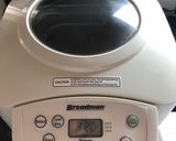 A picture of step 1 of Machine white bread.
