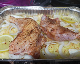 Foto del paso 1 de la receta: Pollo al horno con patatas y cerveza de limón