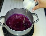 Foto langkah ke 5 dari resep No Bake Dragon fruit Cheese Cake.