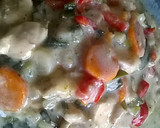 Foto del paso 5 de la receta: Arroz Integral con Supremas de Pollo a los 4 Quesos