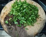 A picture of step 3 of Urad dal pakora.