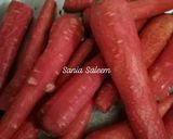 A picture of step 2 of Gajar ka Halwa.
