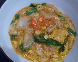 Foto langkah ke 5 dari resep 119. Seblak Kerupuk Telur kuah Pedas.