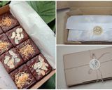 Foto langkah ke 8 dari resep Shiny Coffee Brownies.