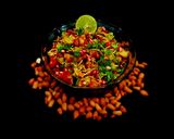 A picture of step 4 of Peanut BHEL (Diet Bhel).