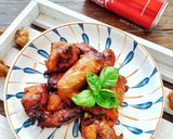 Gambar langkah 4 resipi Ayam Bakar Coca-Cola.