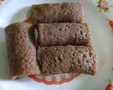 Foto langkah ke 8 dari resep Dadar Gulung (isi kacang hijau).
