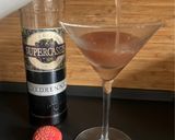 A picture of step 2 of Fruit of Love Mar-Tea-Ni – Lychee martini.