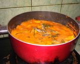Foto langkah ke 7 dari resep Pangek cubadak jo ikan bilih maninjau.