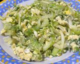 Foto langkah ke 3 dari resep Orak Arik Pare Celery.