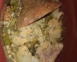A picture of step 1 of Ham Hock Seasoned Green Beans (Crockpot).