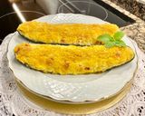 Foto del paso 10 de la receta Calabacín relleno con ricotta y salami