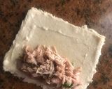 A picture of step 4 of Chicken bread rolls.