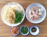 รูปขั้นตอนการทำที่ 1 ของ บะหมี่แห้งไก่ฉีก