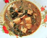 Foto langkah ke 3 dari resep Rica-rica putih telur mix sawi manis.
