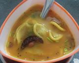 A picture of step 6 of Daal dhokli.