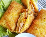 Foto langkah ke 12 dari resep Lumpia Ayam Suwir Wortel.