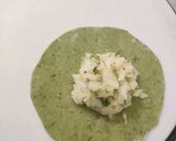 A picture of step 4 of Spinach Potato Paratha.