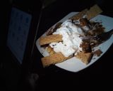 A picture of step 1 of Banana split without ice cream.