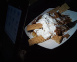 A picture of step 1 of Banana split without ice cream.