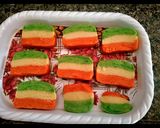 A picture of step 5 of Flag cookies.