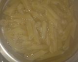 A picture of step 1 of Creamy White Sauce Pasta.