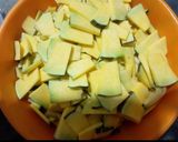 A picture of step 1 of KashiPhal (Pumpkin).