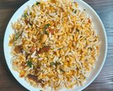 A picture of step 6 of Bombay mix.