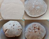 A picture of step 2 of Mix flour Rotla.