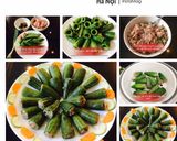 Hình bước làm 4 của món Thịt nhồi lặc lè
