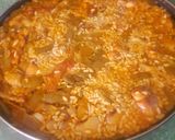A picture of step 14 of Valencian Paella.