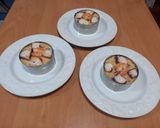 Foto del paso 10 de la receta 190. Puré de patata con langostinos y pulpo