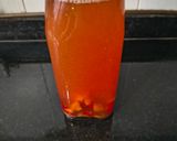 A picture of step 4 of Beetroot Carrot Kasundi Flavor Kanji - Tangy Probiotic Gut Health Fermented Drink.
