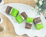 Foto langkah ke 7 dari resep Bolu Lapis Santan Pandan Coklat.