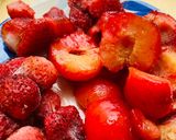 A picture of step 3 of Fruity Slush.